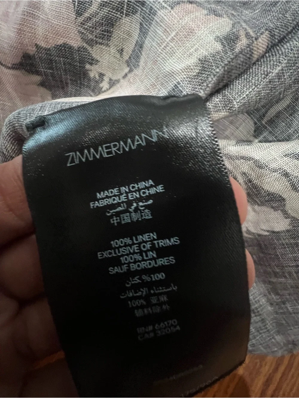 $895 Zimmermann Tallow Halter Midi Dress in Black Multi Floral - Size 3 (US 10) - Picture 14 of 15